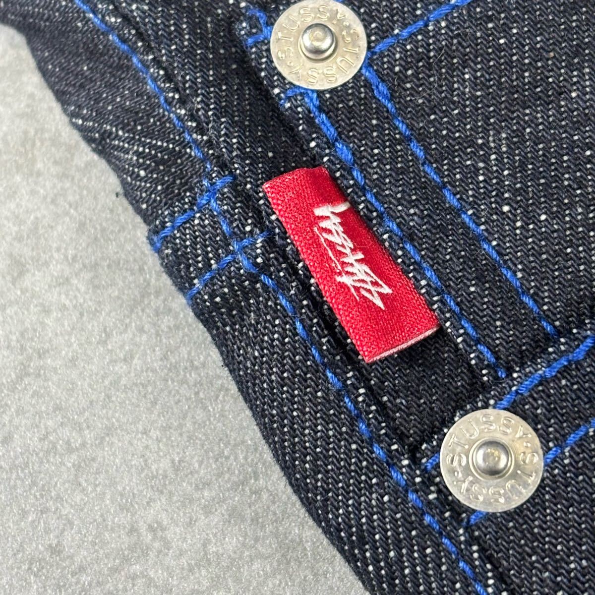 Rare 00s OLD STUSSY rough and rugged denim shorts Rare 00s OLD STUSSY rough and rugged denim shorts