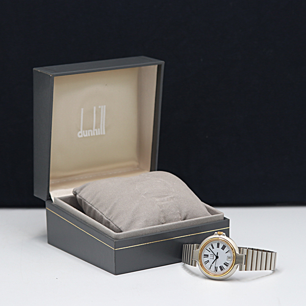 1円 箱付 稼働 良品 Dunhill ダンヒル QZ ミレニアム ホワイト 1円 箱付 稼働 良品 Dunhill ダンヒル QZ ミレニアム ホワイト