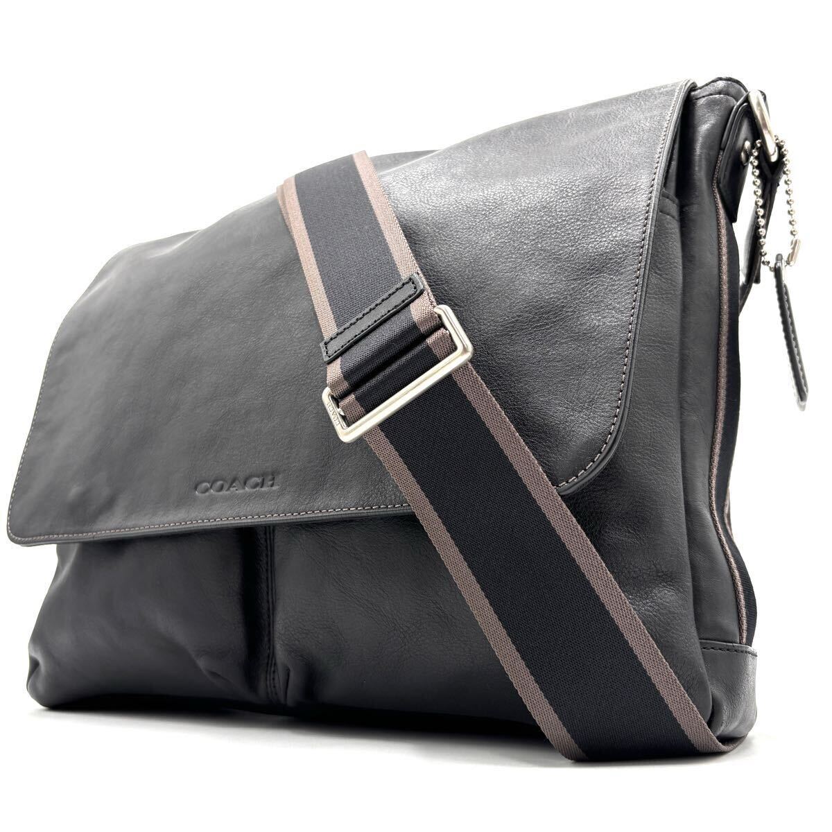 1円《 極美品 》COACH コーチ ビジネス ショルダーバッグ メンズ 1円《 極美品 》COACH コーチ ビジネス ショルダーバッグ メンズ