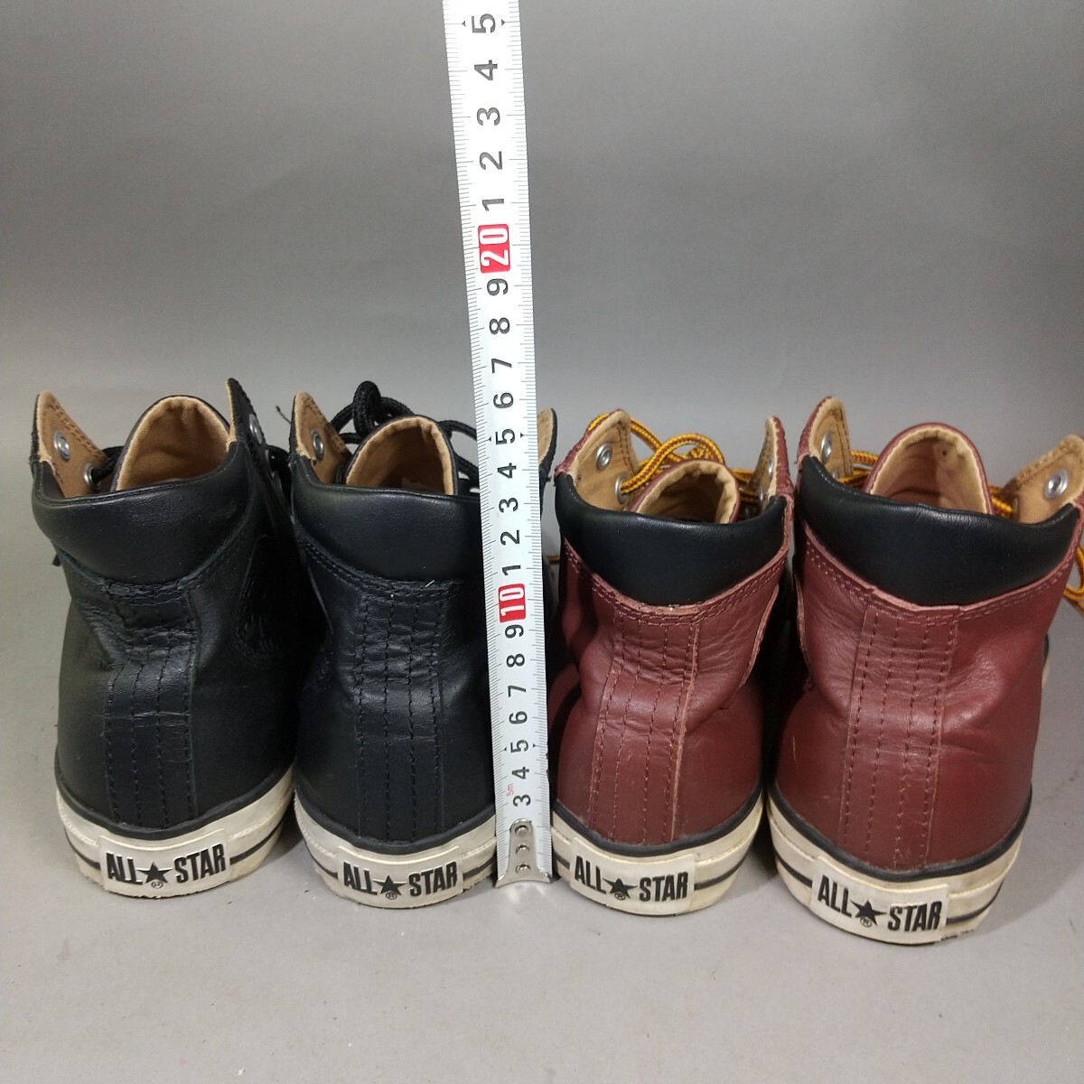 6794○同梱NG CONVERSE コンバース ハイカット レザースニーカー 6794○同梱NG CONVERSE コンバース ハイカット レザースニーカー