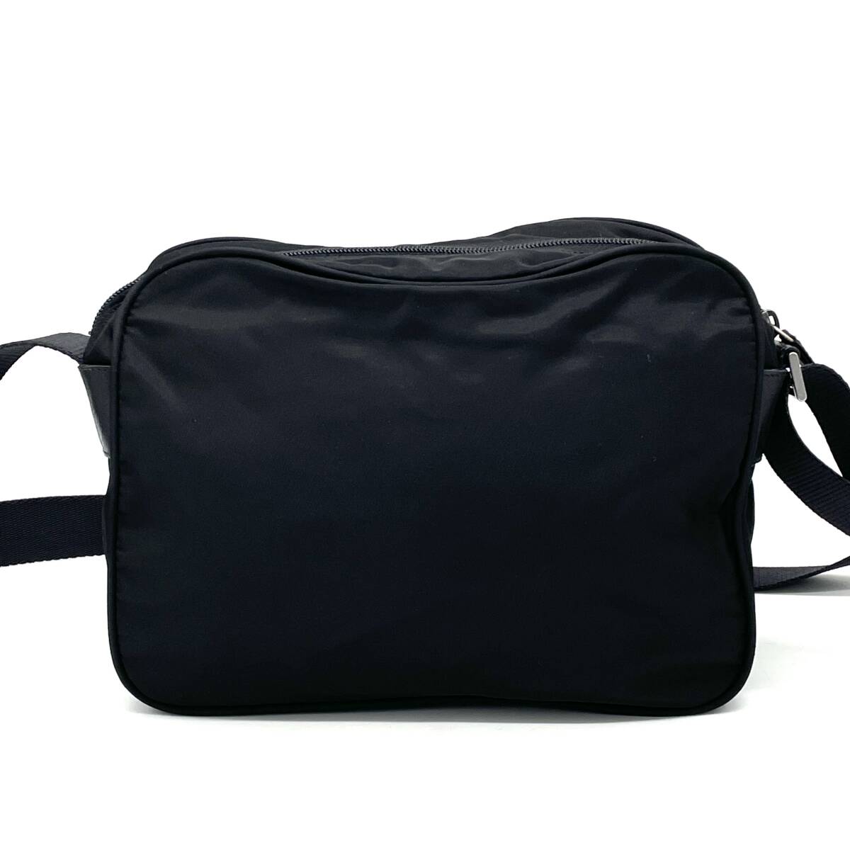 1円 美品 PRADA プラダ テスートナイロン レザー ブラック 1円 美品 PRADA プラダ テスートナイロン レザー ブラック
