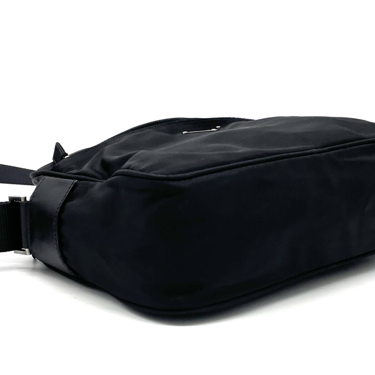 1円 美品 PRADA プラダ テスートナイロン レザー ブラック 1円 美品 PRADA プラダ テスートナイロン レザー ブラック