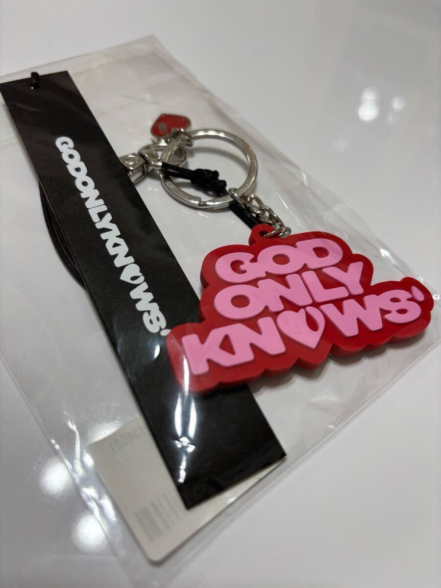 岩田剛典 GOD ONLY KNOWS LOGO KEY RING RED ☆岩田剛典 GOD ONLY KNOWS ロゴキーリング☆レッド赤三代目