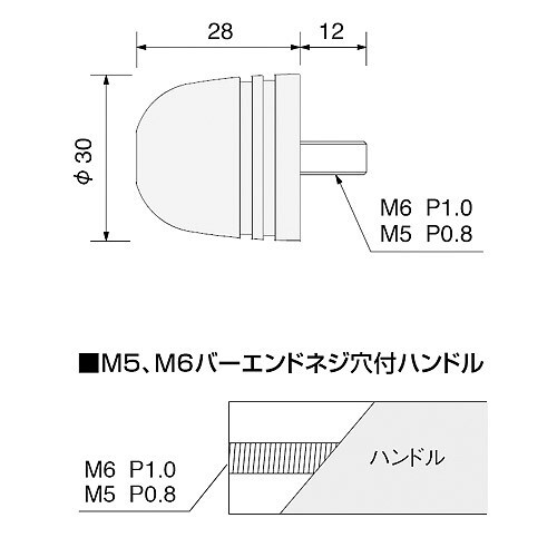 ハリケーン HURRICANE φ30砲弾型アルミサイドキャップ ゴールド HB0331G_画像2
