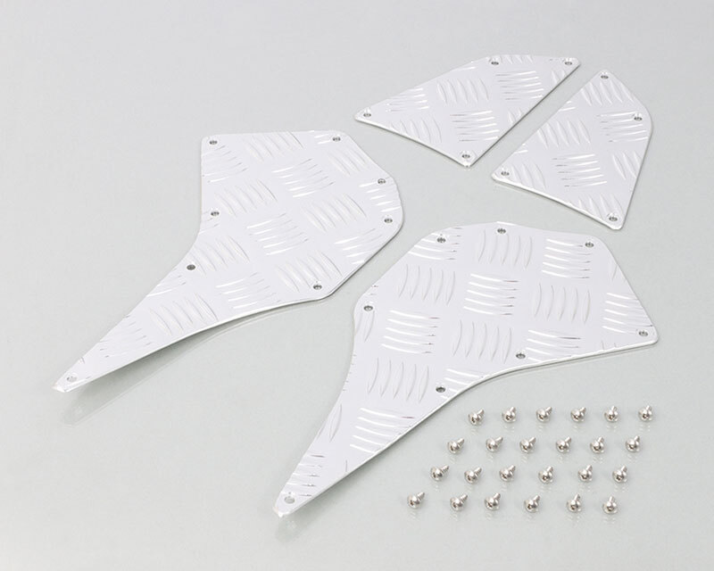 キタコ KITACO シグナスグリファス(SEJ4J)用 ステップボード シルバーアルマイト 538-0220060_画像1