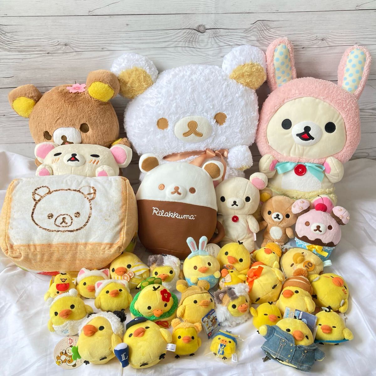 リラックマ キイロイトリ ぬいぐるみ まとめ売り セット売り リラックマ キイロイトリ ぬいぐるみ まとめ売り セット売り