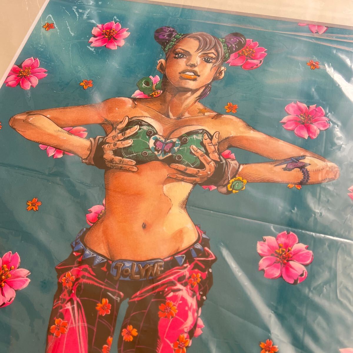 荒木飛呂彦原画展 ジョジョ展 x GUCCI 2012年 徐倫 複製原画 未 荒木飛呂彦原画展 ジョジョ展 x GUCCI 2012年 徐倫 複製原画 未