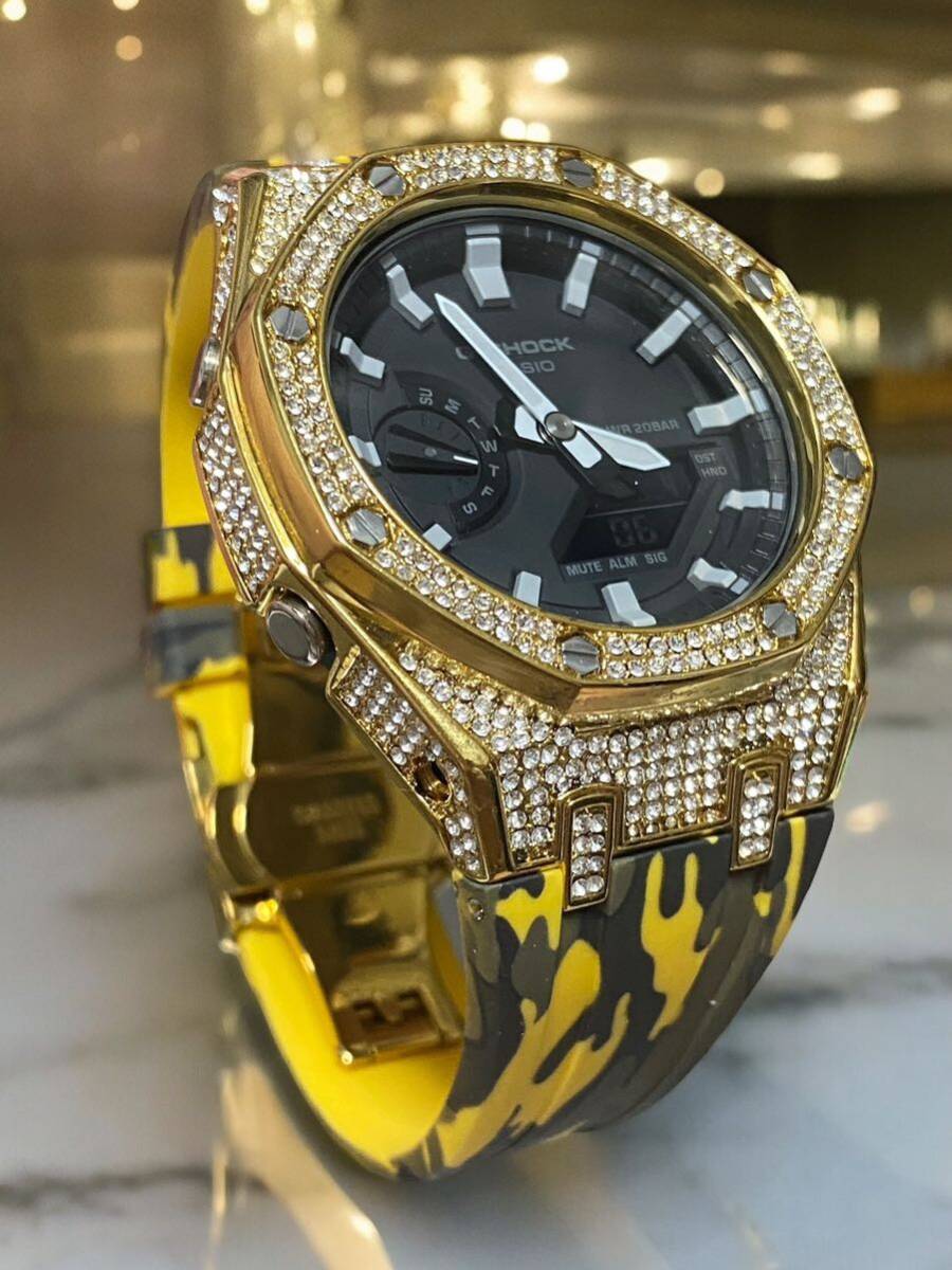 本体付き】G-SHOCK GA-2100ラバーベルトセット メタル 本体付き】G-SHOCK GA-2100ラバーベルトセット メタル