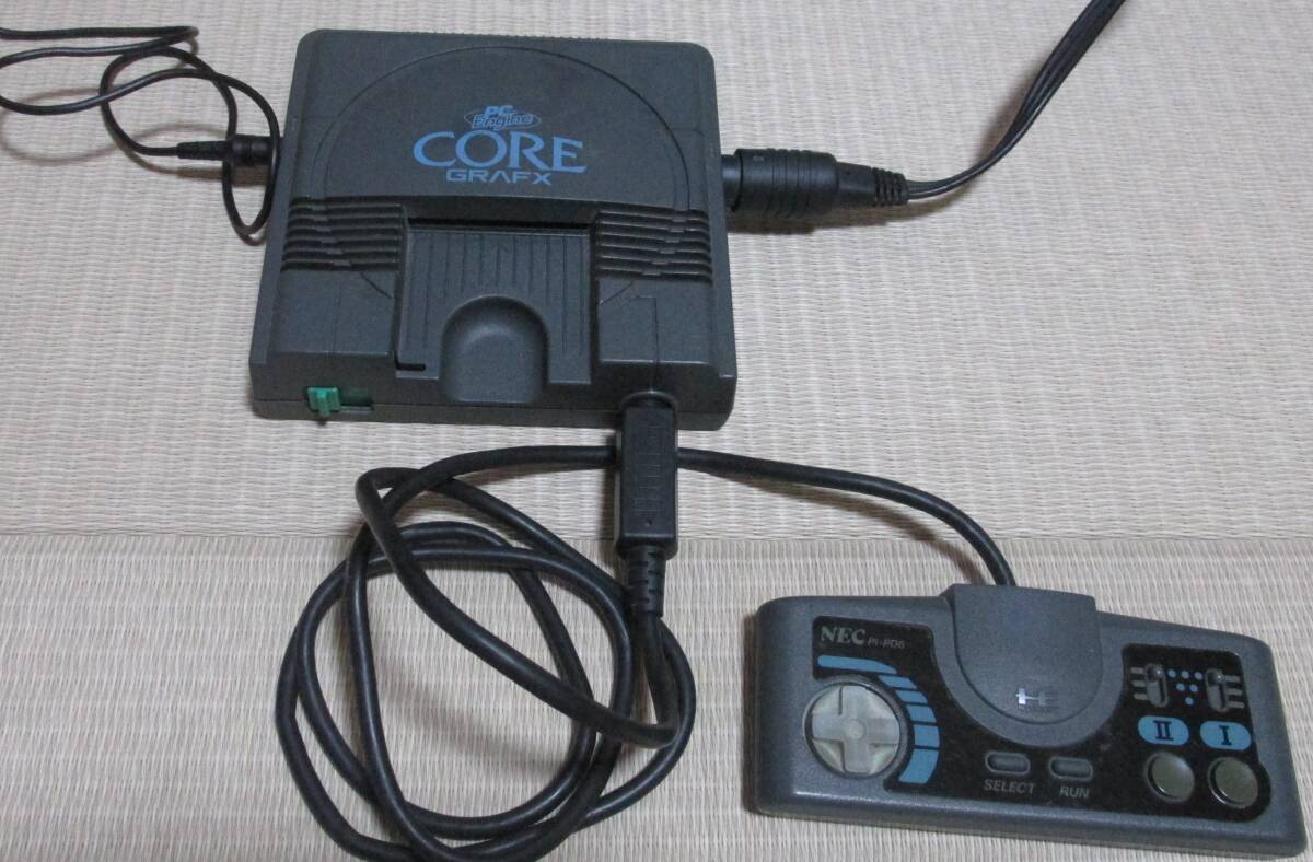 中古 動作したけどジャンク扱い】PCエンジン コアグラフィックス 中古 動作したけどジャンク扱い】PCエンジン コアグラフィックス