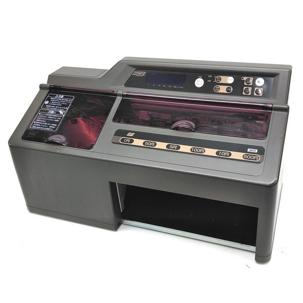 ☆大都製作所/Daito 硬貨選別計数機 DC-9 【新500円硬貨の計数OK ☆大都製作所/Daito 硬貨選別計数機 DC-9 【新500円硬貨の計数OK