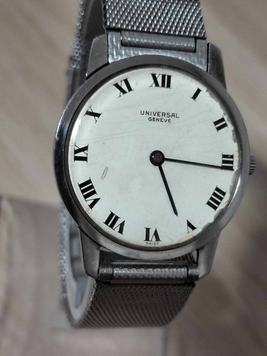 稼働品 UNIVERSAL GENEVE 842101/07 手巻き時計 正規品 稼働品 UNIVERSAL GENEVE 842101/07 手巻き時計 正規品|Yahoo