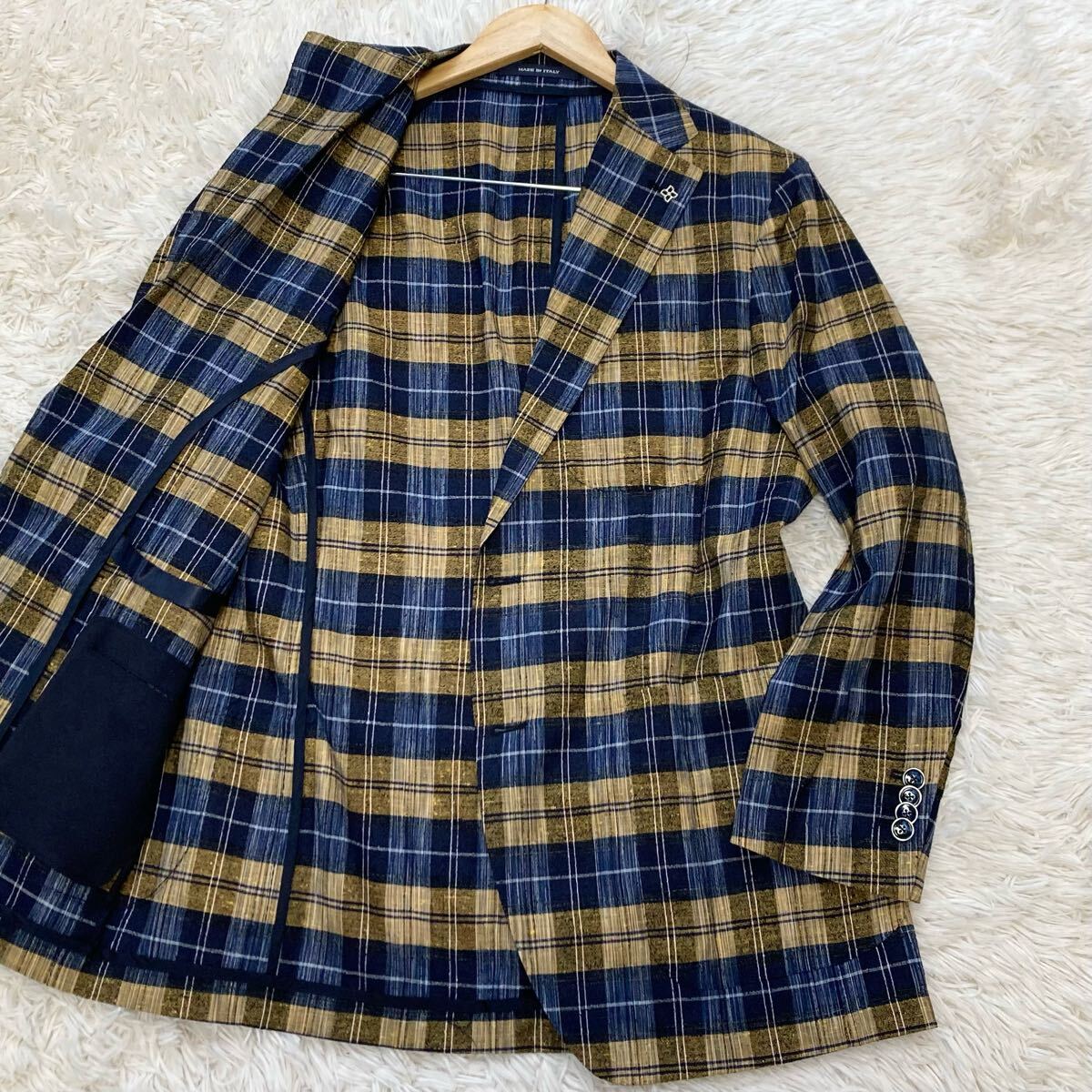 美品/希少L/TAGLIATORE タリアトーレ テーラードジャケット 美品/希少L/TAGLIATORE タリアトーレ テーラードジャケット