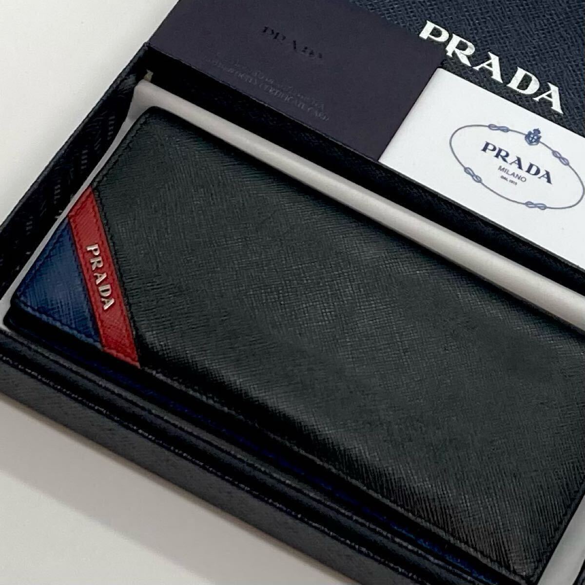 美品/ギャランティ完備/プラダ PRADA サフィアーノレザー 財布 美品/ギャランティ完備/プラダ PRADA サフィアーノレザー 財布