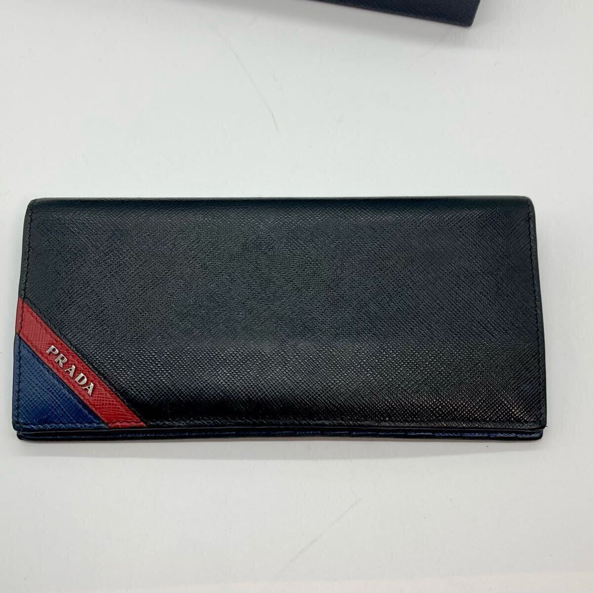 美品/ギャランティ完備/プラダ PRADA サフィアーノレザー 財布 美品/ギャランティ完備/プラダ PRADA サフィアーノレザー 財布