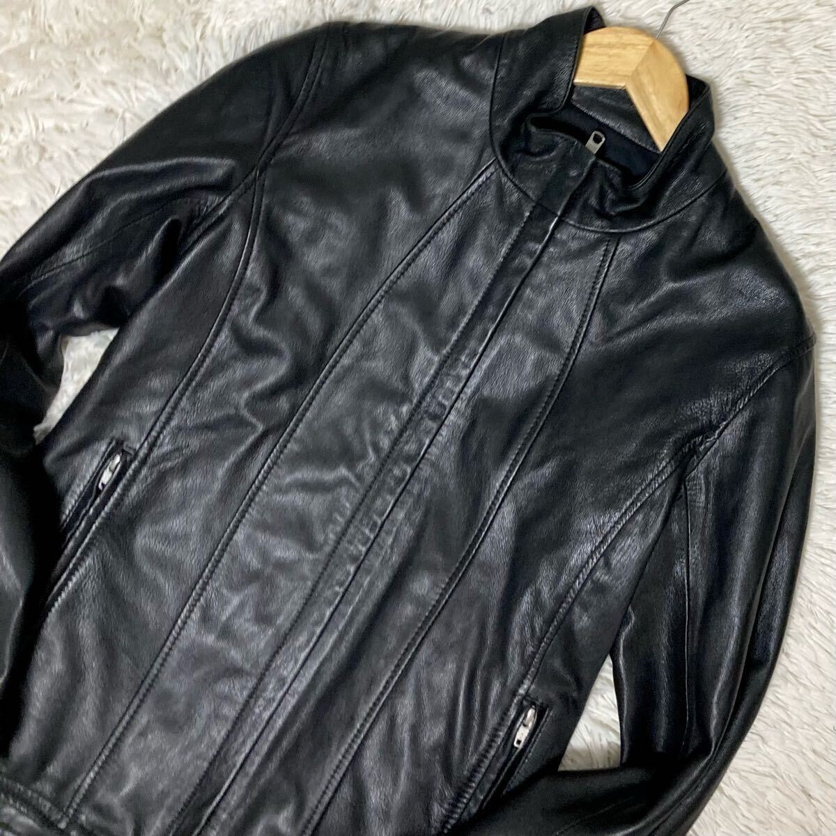 美品/KADOYA カドヤ ゴートレザー◎シングルライダース 美品/KADOYA カドヤ ゴートレザー◎シングルライダース