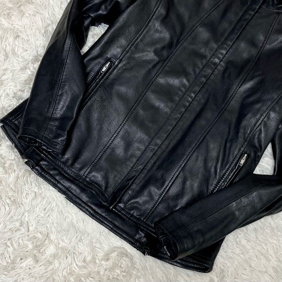 美品/KADOYA カドヤ ゴートレザー◎シングルライダース 美品/KADOYA カドヤ ゴートレザー◎シングルライダース