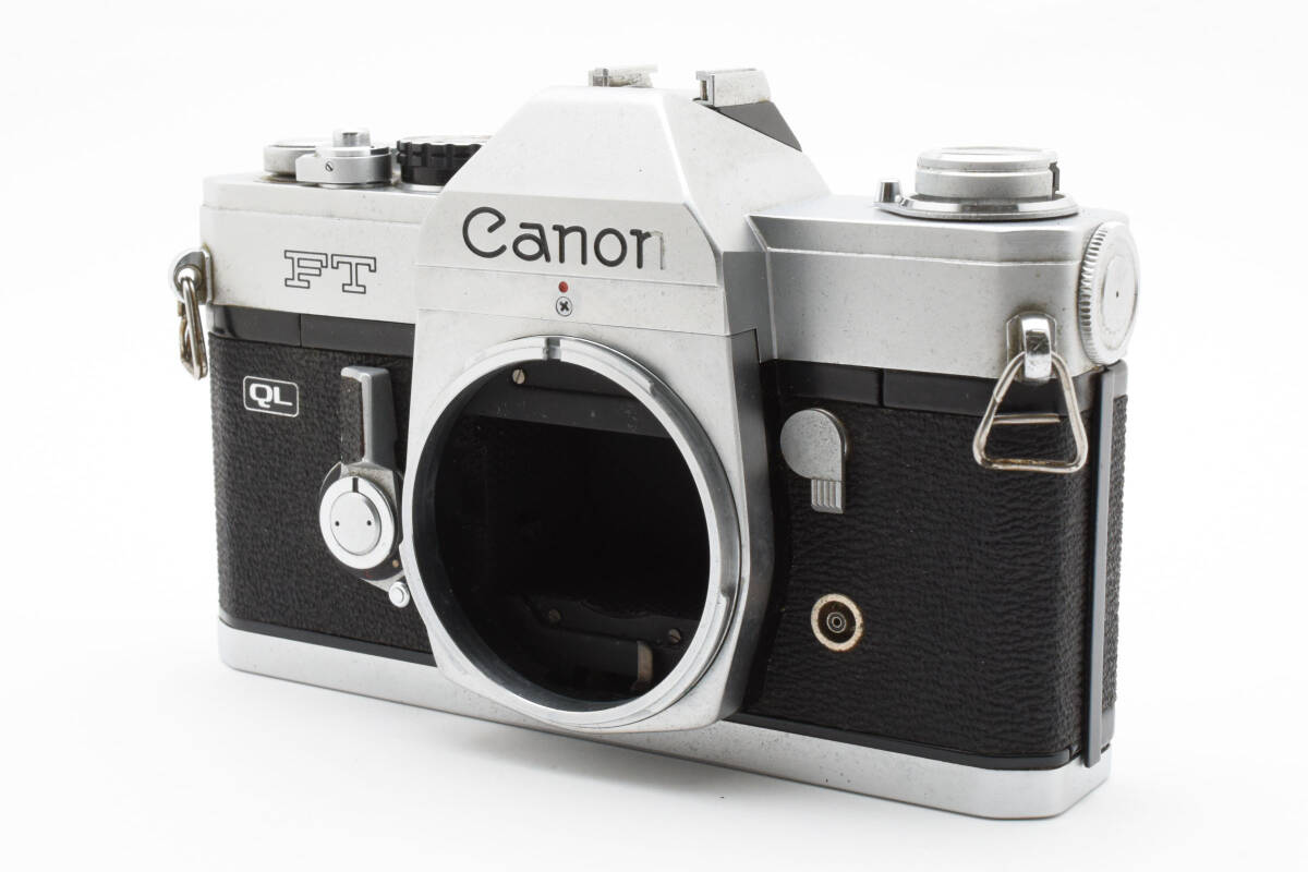 4548 【難あり品(ジャンク）】 Canon FT QL SLR 35mm Film Camera キヤノン MFフィルムカメラ 0419