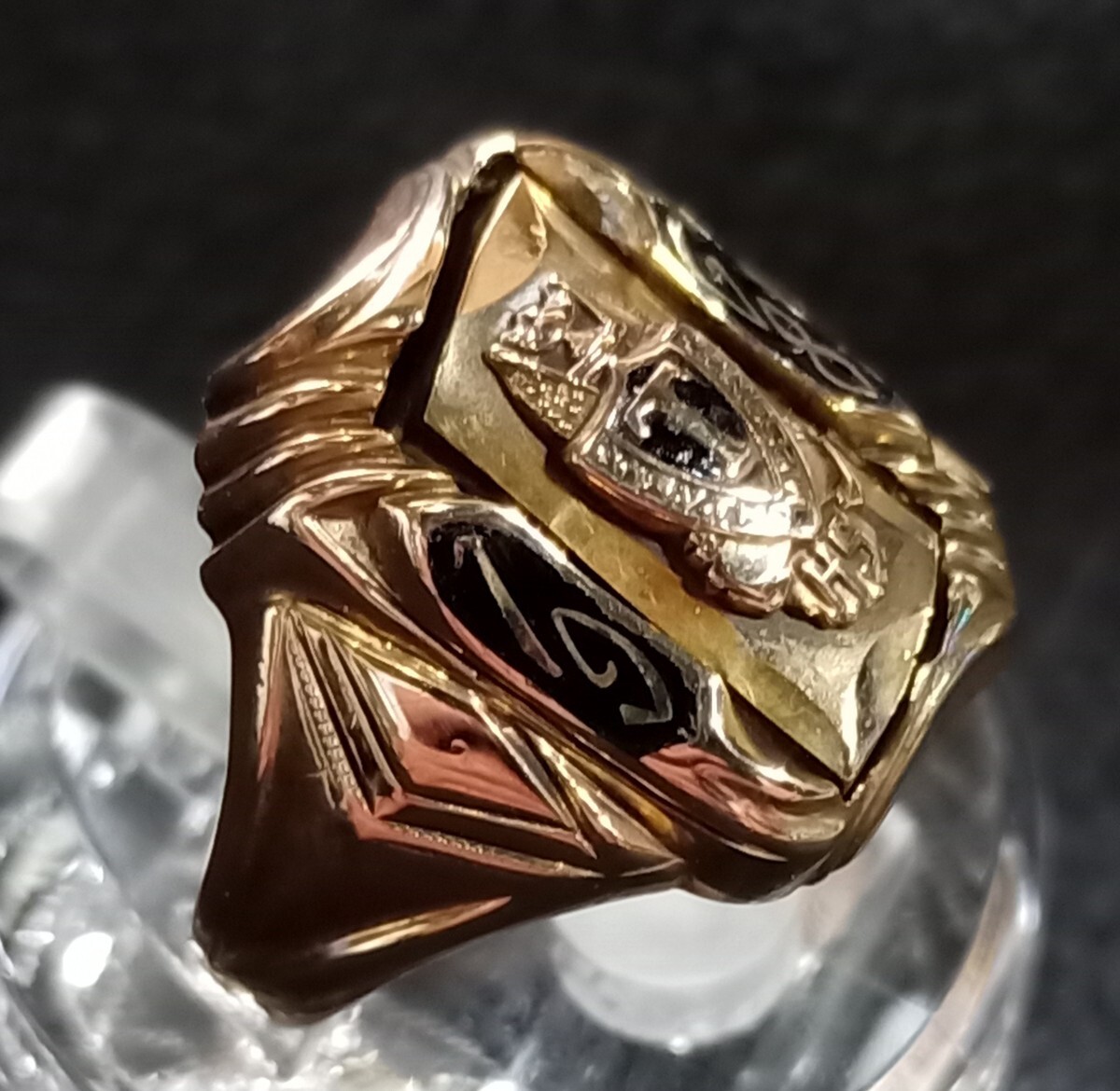 10Kアンティーク リング ゴールド1968年サイズ20号10.43グラム 10Kアンティーク リング ゴールド1968年サイズ20号10.43グラム