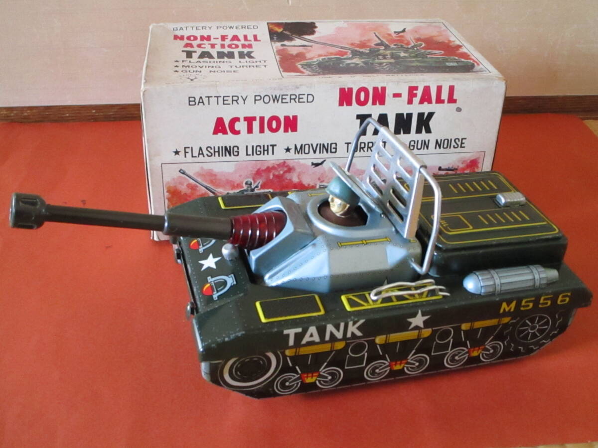 米澤玩具 電動ブリキ戦車 NONーFALL ACTIONTANK (ブリキ)|売買 米澤玩具 電動ブリキ戦車 NONーFALL ACTIONTANK (ブリキ)|売買