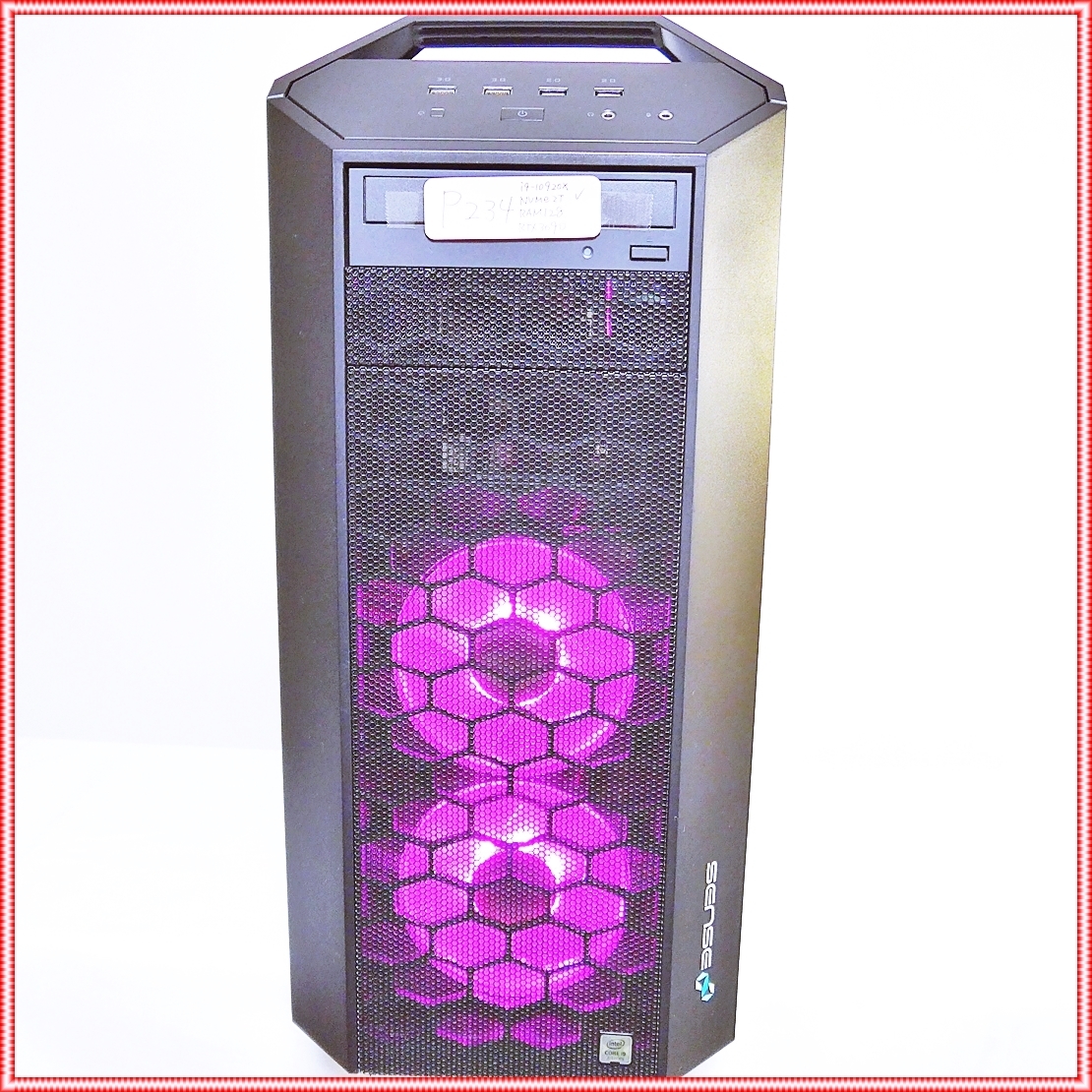 ゲーミングPC】iiyama SENSE-F02B-LCi9SX i9 10920X RTX 3090 ゲーミングPC】iiyama SENSE-F02B-LCi9SX i9 10920X RTX 3090