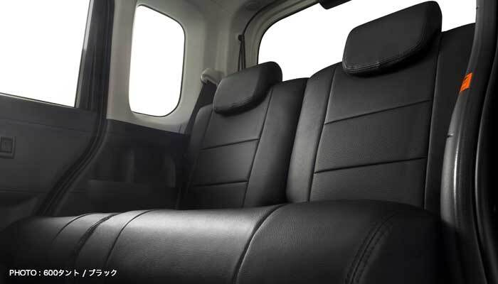 Artina アルティナ スタンダードシートカバー 8063 ブラック タントカスタム LA600S/LA610S H28/12~R1/6_画像4