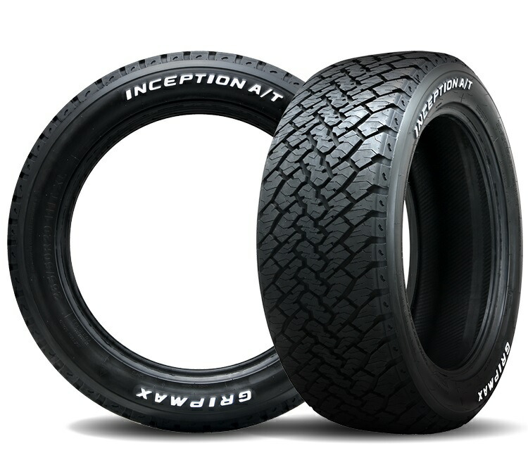 GRIPMAX/ рукоятка Max INCEPTION X/T M+S шина 1 шт. 215/75R15 100S RWL Rays do белые буквы 6972435762508