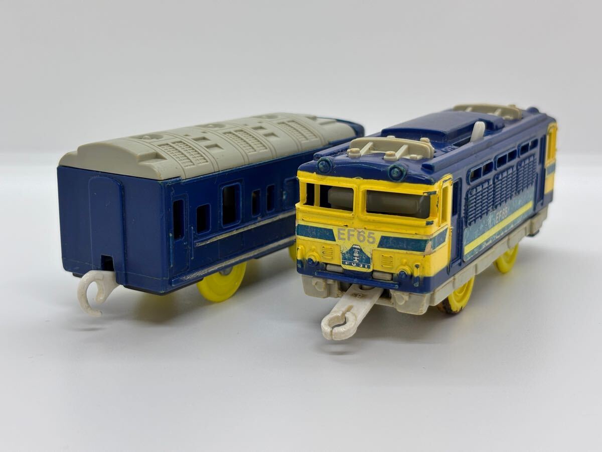  Plarail EF65. шт. Special внезапный Fuji + EF58 форма электрический локомотив ( корпус только ) голубой to дождь 