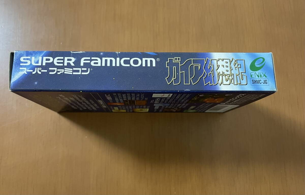 ENIX ガイア幻想紀 箱説ハガキ付き スーパーファミコンソフト ENIX ガイア幻想紀 箱説ハガキ付き スーパーファミコンソフト