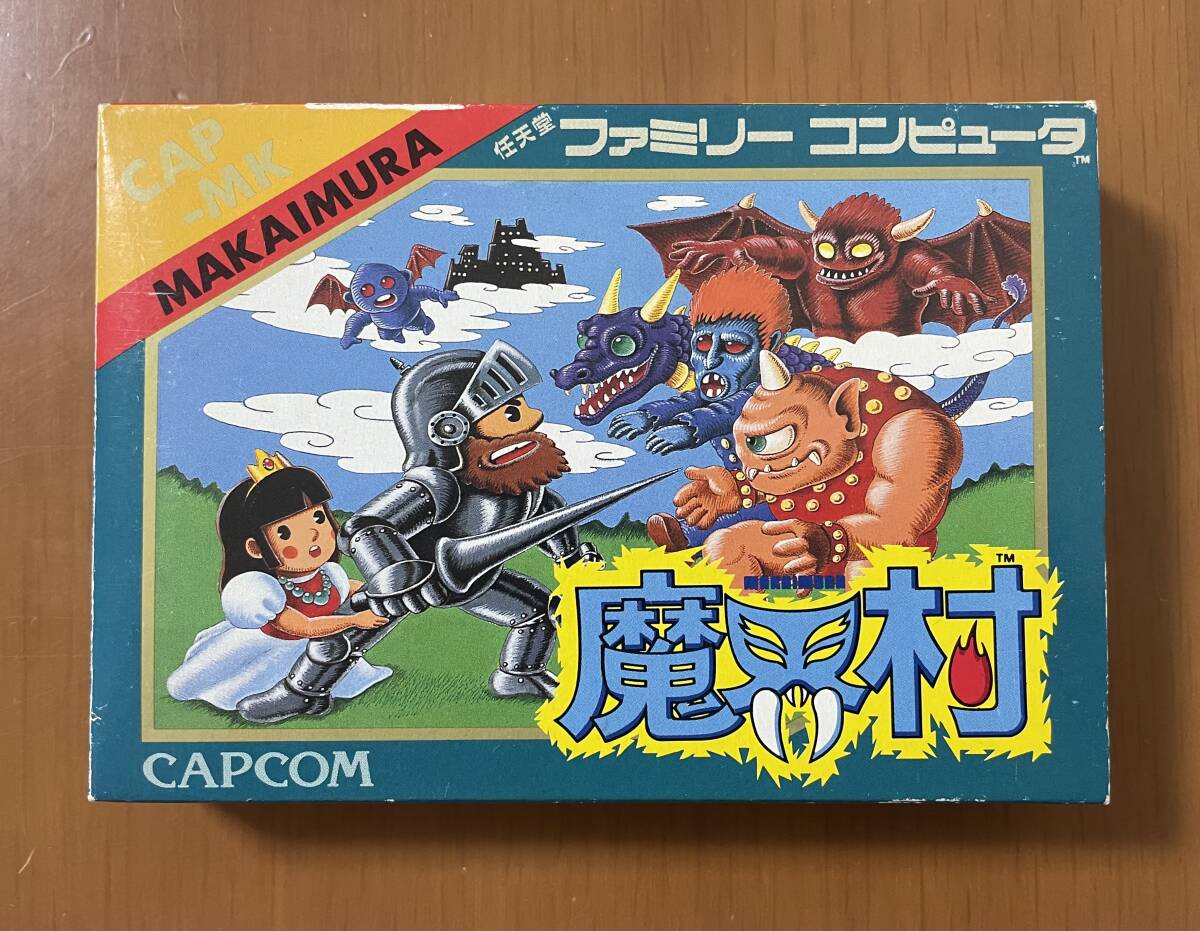 美品】CAPCOM 魔界村 箱説付き ファミコンソフト|Yahoo!フリマ 美品】CAPCOM 魔界村 箱説付き ファミコンソフト|Yahoo!フリマ