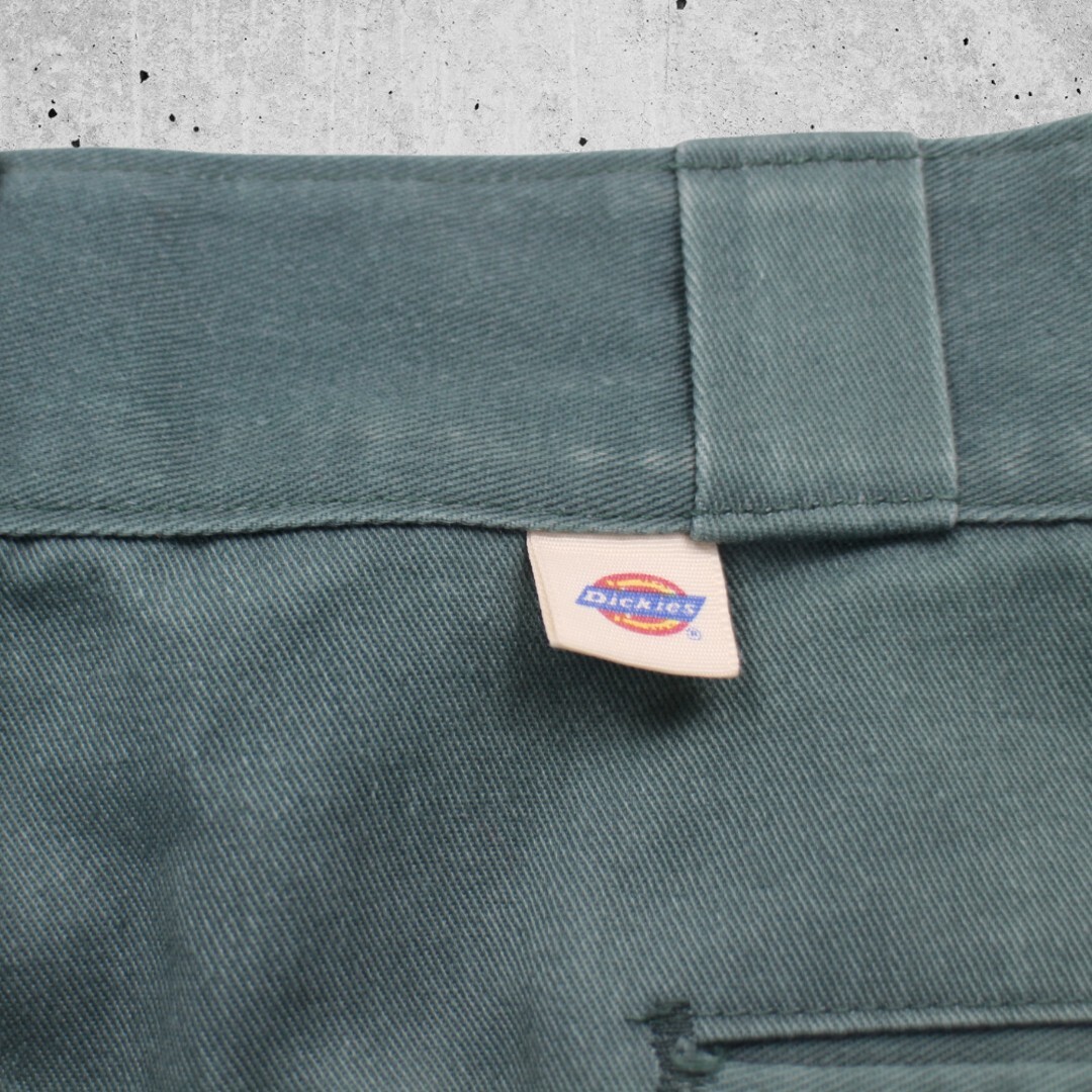 古着 80s USA製 DICKIES W38×L30 WORK PANTS GREEN ディッキーズ 古着 80s USA製 DICKIES W38×L30 WORK PANTS GREEN ディッキーズ