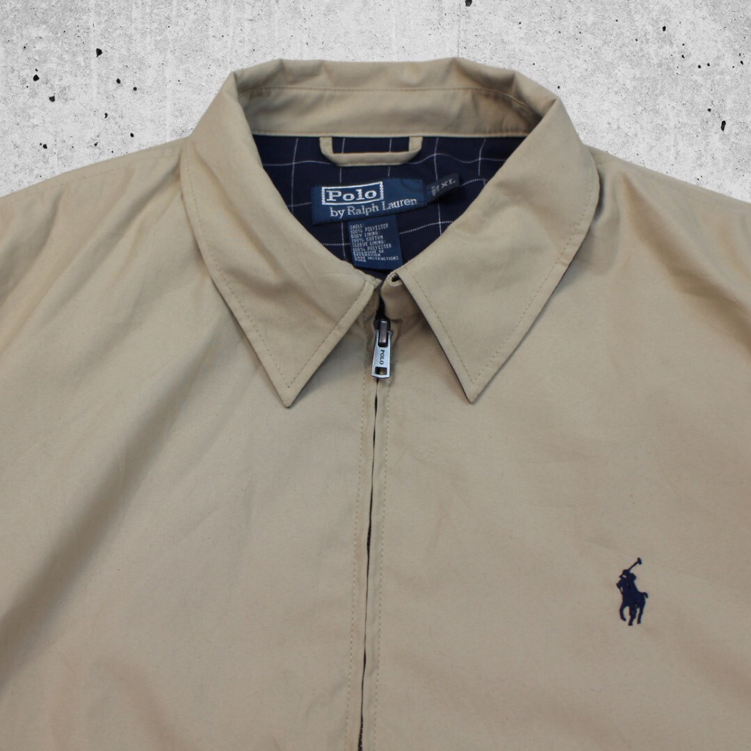 古着 90s POLO RALPH LAUREN SWING TOP JACKET KHAKI ポロラルフ 古着 90s POLO RALPH LAUREN SWING TOP JACKET KHAKI ポロラルフ