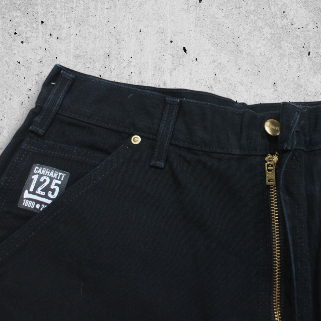 古着 USA製 CARHARTT W30×L32 B01 DOUBLE KNEE BLK ダブルニー 古着 USA製 CARHARTT W30×L32 B01 DOUBLE KNEE BLK ダブルニー