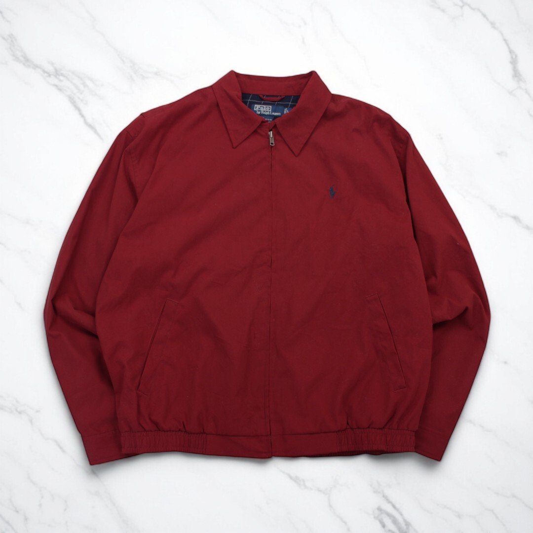 古着 90s POLO RALPH LAUREN SWING TOP JACKET WINE RED ポロ 古着 90s POLO RALPH LAUREN SWING TOP JACKET WINE RED ポロ
