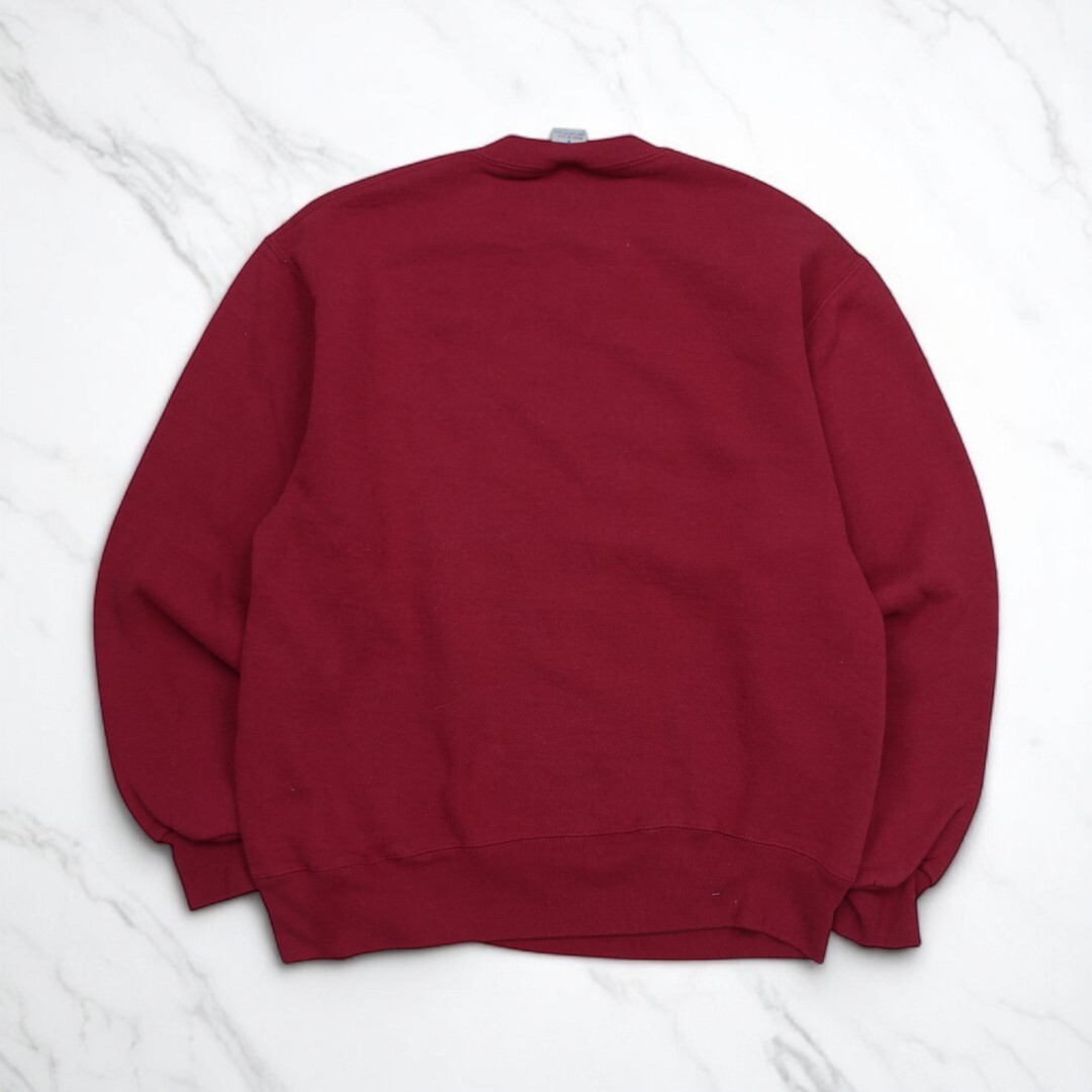 古着 90s USA製 RUSSELL ATHLETIC CREW NECK SWEAT WINE RED 古着 90s USA製 RUSSELL ATHLETIC CREW NECK SWEAT WINE RED