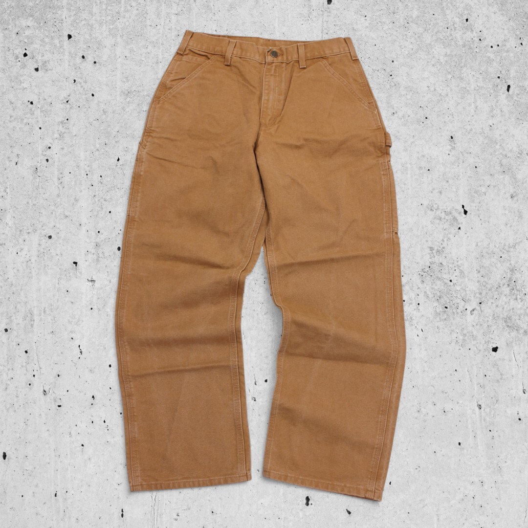 古着 MEXICO製 CARHARTT W32×L30 B11 WORK PANTS BRN カーハート 古着 MEXICO製 CARHARTT W32×L30 B11 WORK PANTS BRN カーハート