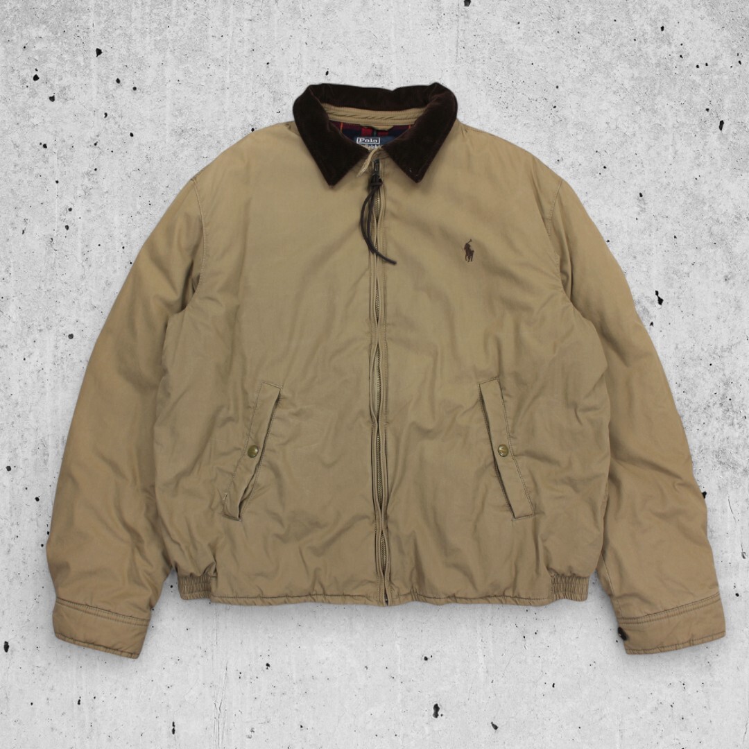 古着 90s POLO RALPH LAUREN SWING TOP JACKET KHAKI ポロラルフ 古着 90s POLO RALPH LAUREN SWING TOP JACKET KHAKI ポロラルフ