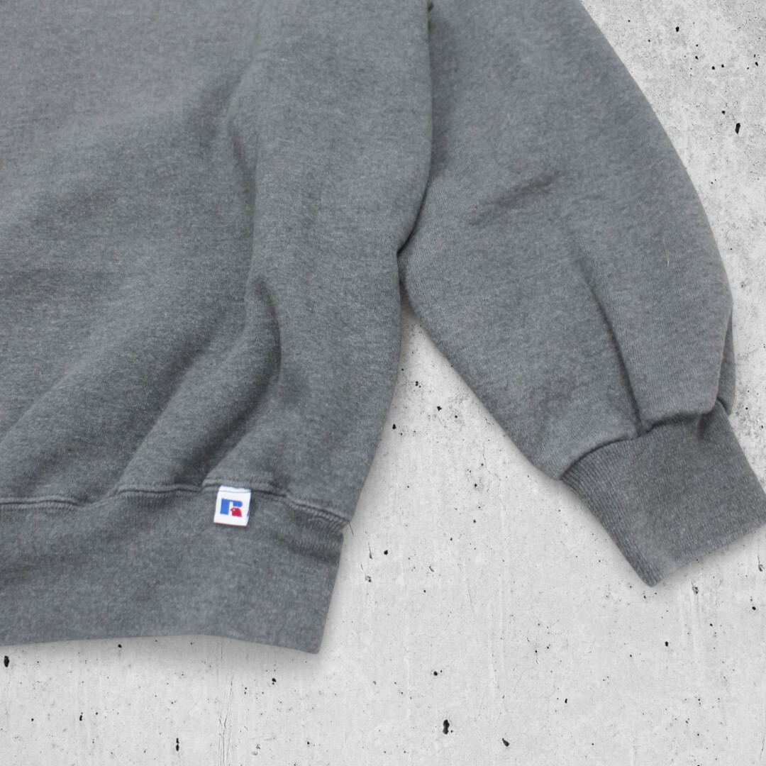 古着 90s USA製 RUSSELL ATHLETIC CREW NECK SWEAT DARK GREY 古着 90s USA製 RUSSELL ATHLETIC CREW NECK SWEAT DARK GREY