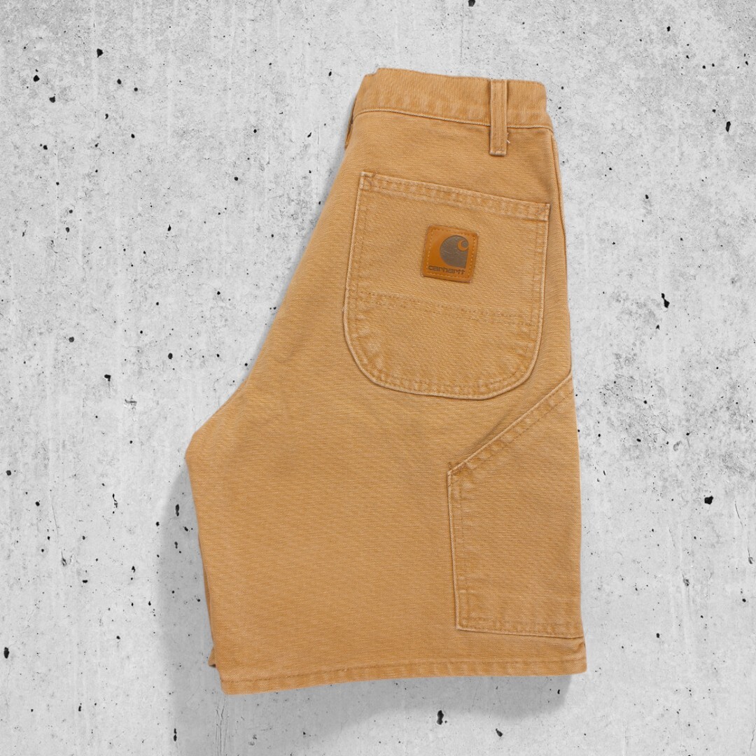 古着 90s USA製 CARHARTT W29 B25 WORK SHORT PANTS BRN 古着 90s USA製 CARHARTT W29 B25 WORK SHORT PANTS BRN
