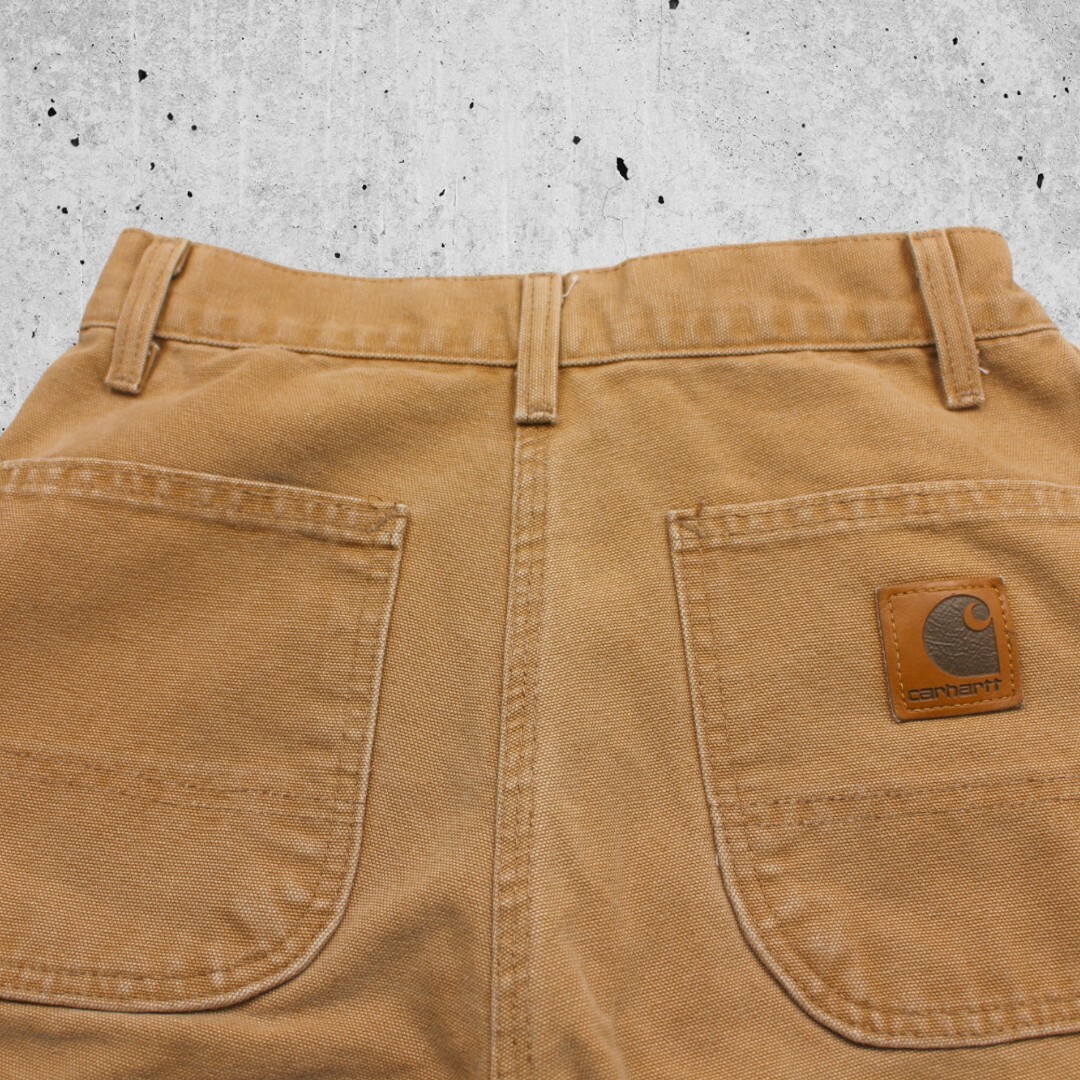 古着 90s USA製 CARHARTT W29 B25 WORK SHORT PANTS BRN 古着 90s USA製 CARHARTT W29 B25 WORK SHORT PANTS BRN