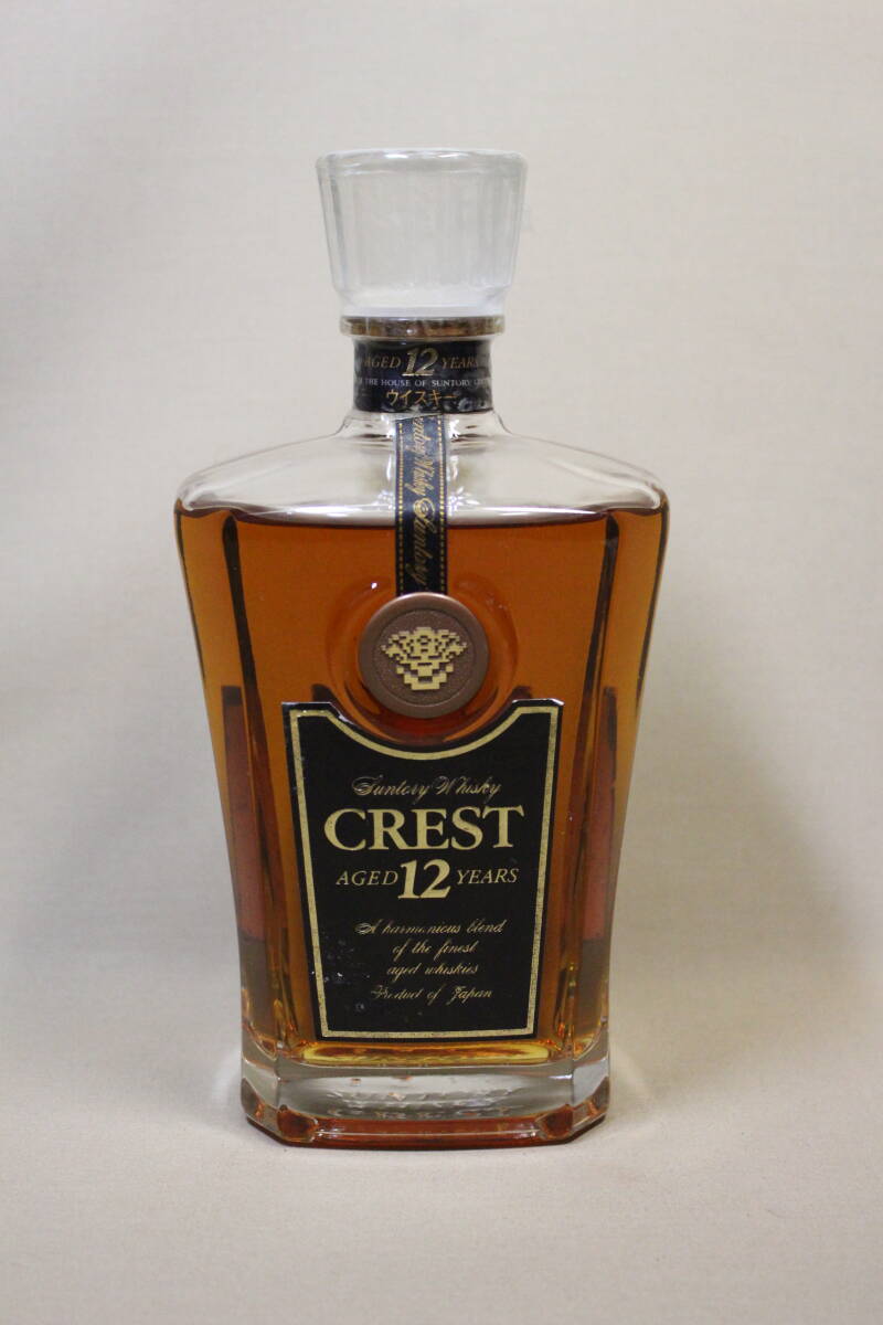 虎太郎】 ☆古酒 SUNTORY サントリー CREST クレスト 12年 虎太郎】 ☆古酒 SUNTORY サントリー CREST クレスト 12年