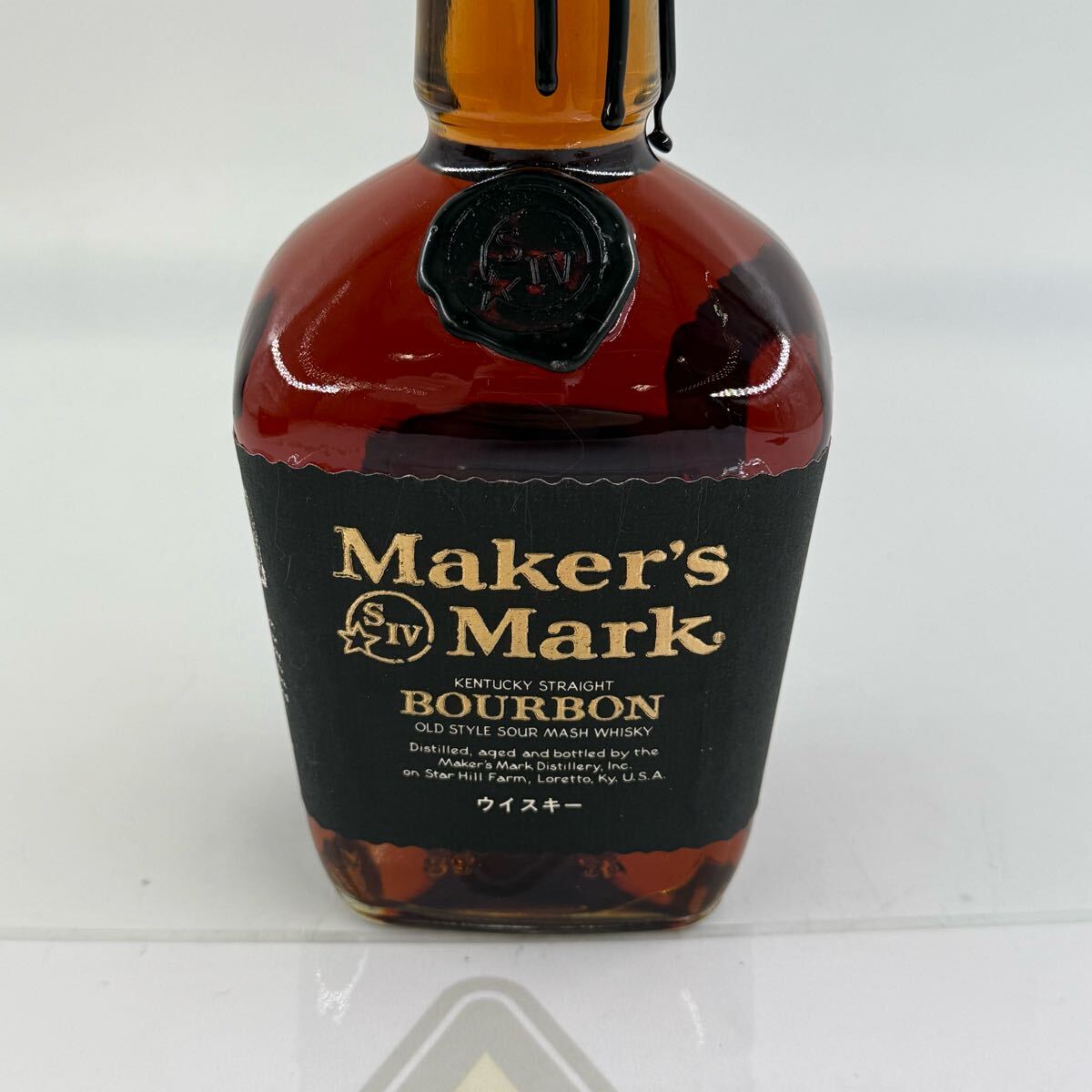 U4【未開栓】メーカーズマーク ブラックトップ 750ml 47.5 U4【未開栓】メーカーズマーク ブラックトップ 750ml 47.5