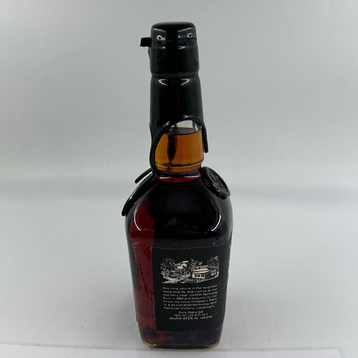 U4【未開栓】メーカーズマーク ブラックトップ 750ml 47.5 U4【未開栓】メーカーズマーク ブラックトップ 750ml 47.5