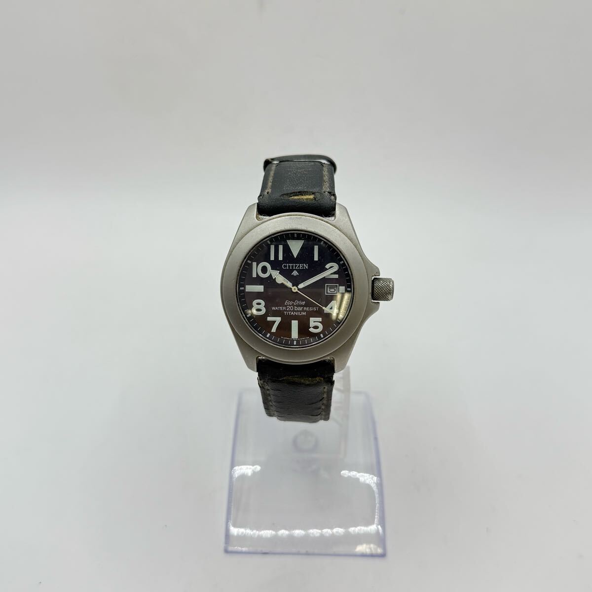 G4【1円〜スタート!】CITIZEN 7828-H09971 チタン エコドライブ G4【1円〜スタート!】CITIZEN 7828-H09971 チタン エコドライブ