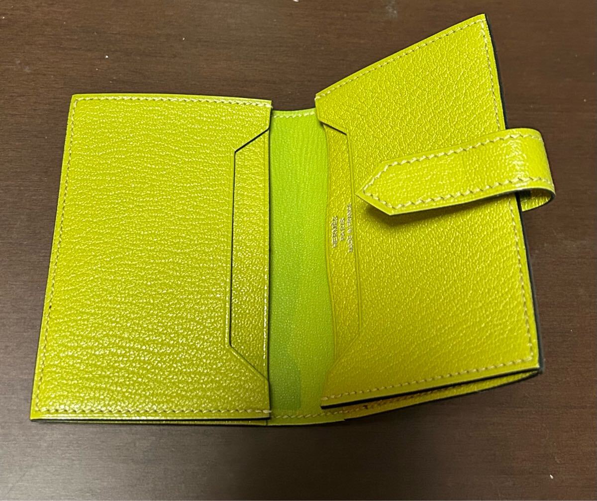 1スタ 美品 未使用品 希少 エルメス べアン カードケース HERMES 1スタ 美品 未使用品 希少 エルメス べアン カードケース HERMES