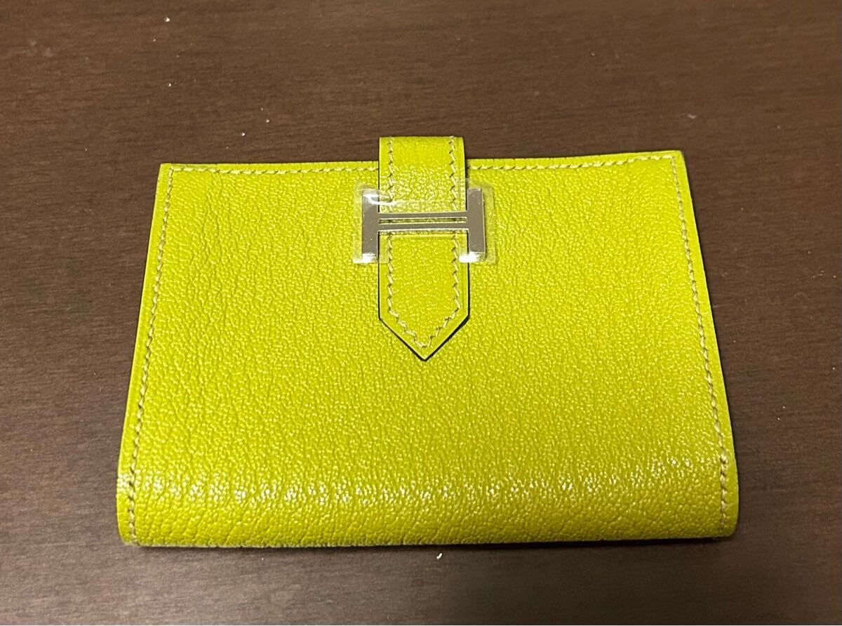 1スタ 美品 未使用品 希少 エルメス べアン カードケース HERMES 1スタ 美品 未使用品 希少 エルメス べアン カードケース HERMES