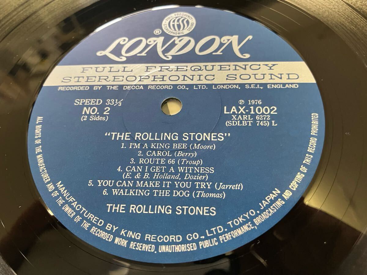 The Rolling Stones* б/у LP записано в Японии [ low кольцо * Stone z~ First ]