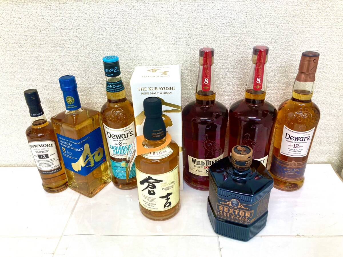 1~ 洋酒 ウイスキー 8本 WHISKY モルト グレーン ワイルド 1~ 洋酒 ウイスキー 8本 WHISKY モルト グレーン ワイルド