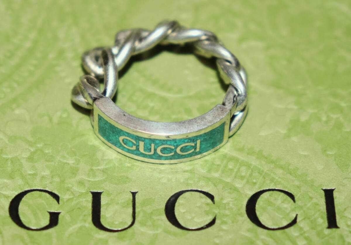 送料無料 即決【未使用】 GUCCI ロゴ エナメル ゴルメット 送料無料 即決【未使用】 GUCCI ロゴ エナメル ゴルメット