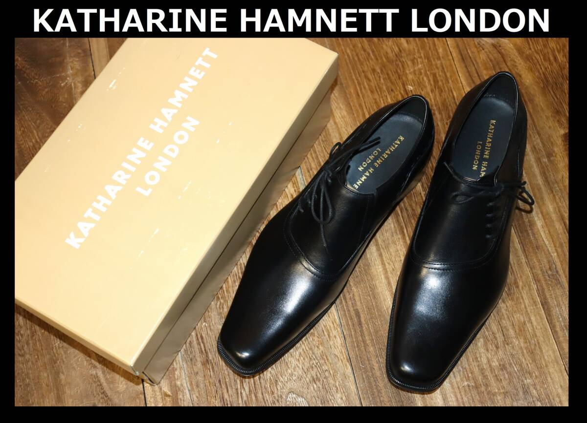 送料無料 即決【未使用】 KATHARINE HAMNETT LONDON サイド 送料無料 即決【未使用】 KATHARINE HAMNETT LONDON サイド