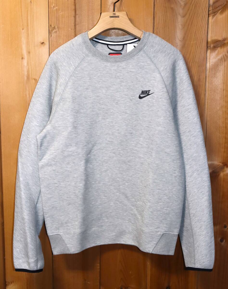 送料無料 即決【未使用】 NIKE テックフリース L/S クルー (M 送料無料 即決【未使用】 NIKE テックフリース L/S クルー (M